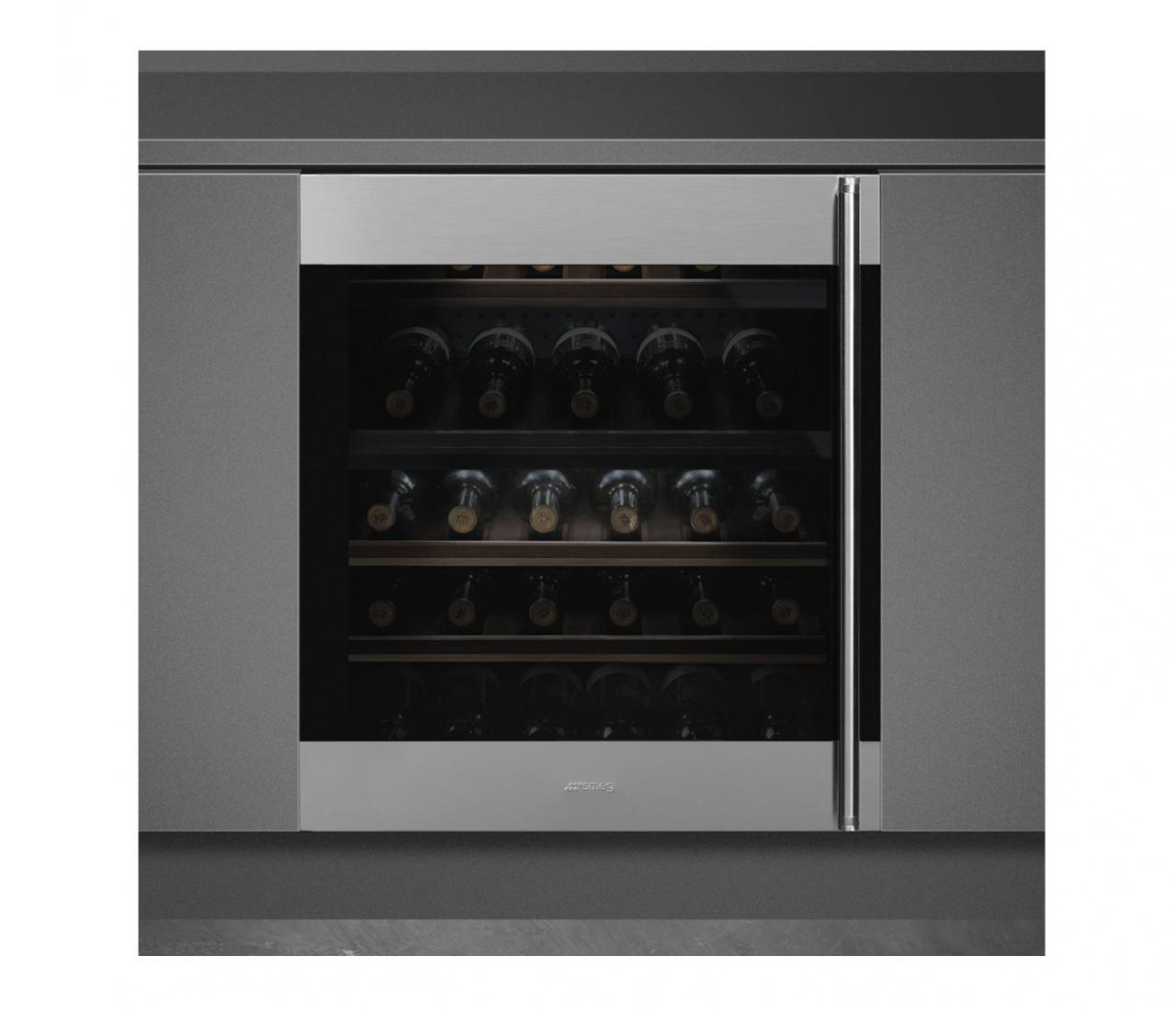 Винный шкаф встраиваемый Smeg CVI338LX1