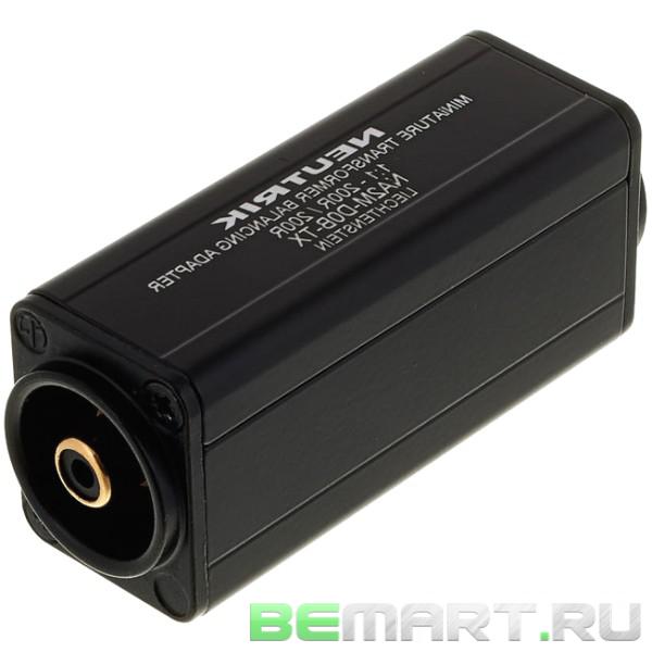 Адаптер трансформаторный RCA Female - 3-контактный XLR Male Neutrik NA2M-D0B-TX