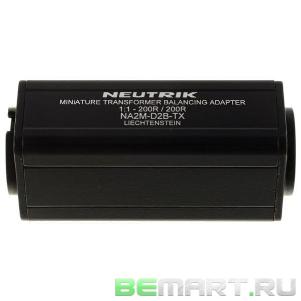 Адаптер трансформаторный RCA Female - 3-контактный XLR Male Neutrik NA2M-D2B-TX