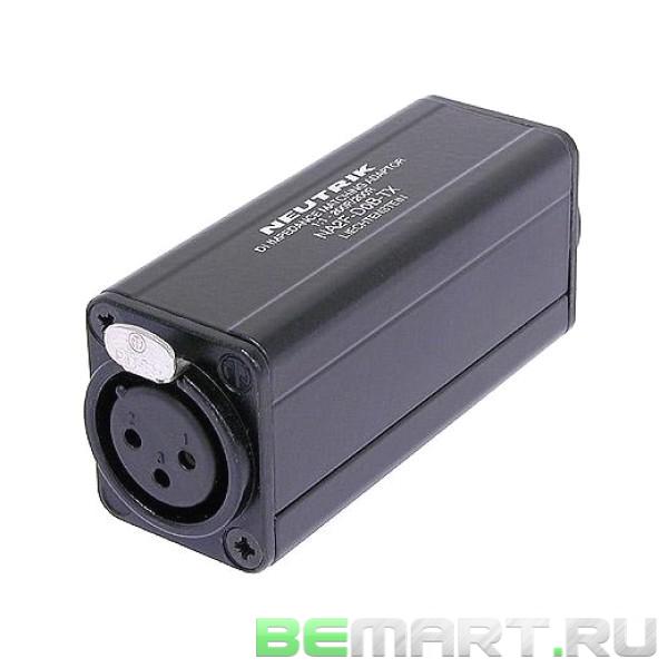 Адаптер трансформаторный XLR Female 3 контакта - RCA Female Neutrik NA2F-D0B-TX