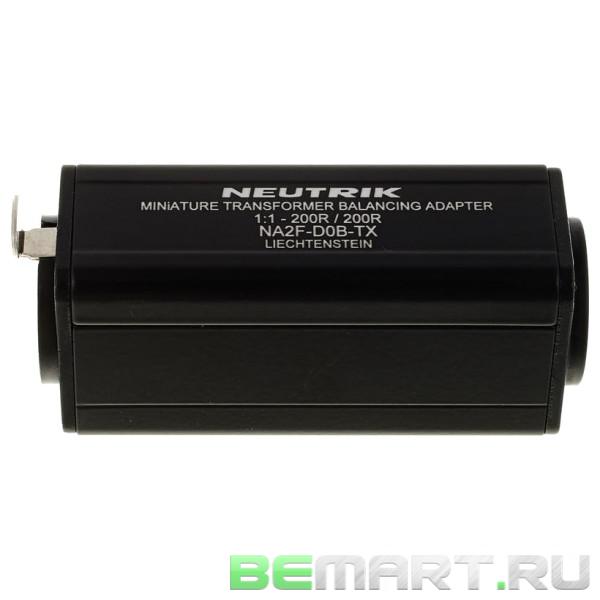 Адаптер трансформаторный XLR Female 3 контакта - RCA Female Neutrik NA2F-D0B-TX