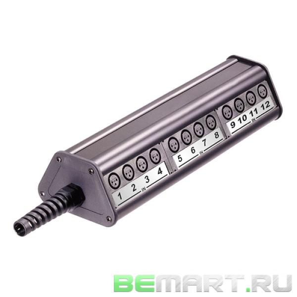 Распред. коробка 20 XLR female входов, 4 XLR male выхода Neutrik NSB3B-20/4