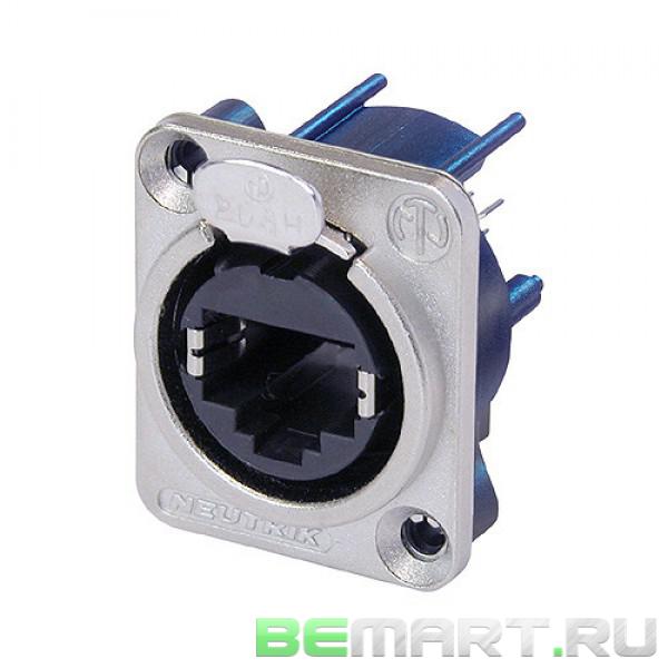 Панельный разъем RJ45 для печатного монтажа Neutrik NE8FDV