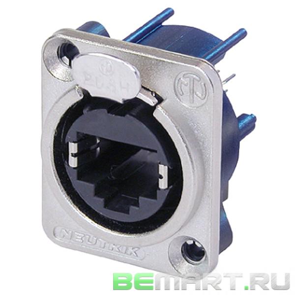 Панельный разъем RJ45 для печатного монтажа Neutrik NE8FDV