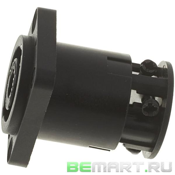 Панельный разъём Speakon 4-контактный, 30А Neutrik NL4MP-ST
