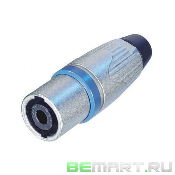 Кабельный разъем Speakon 4-контактный, 40А Neutrik NLT4FX