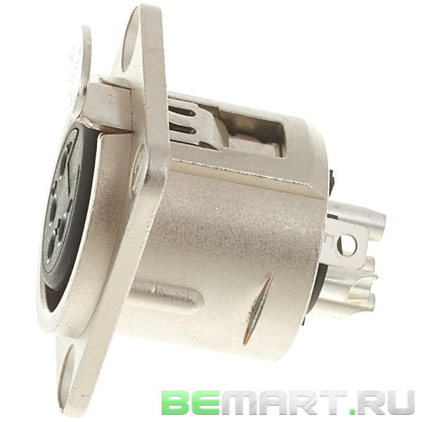 Панельный разъем XLR female 4 контакта Neutrik NC4FD-L-1