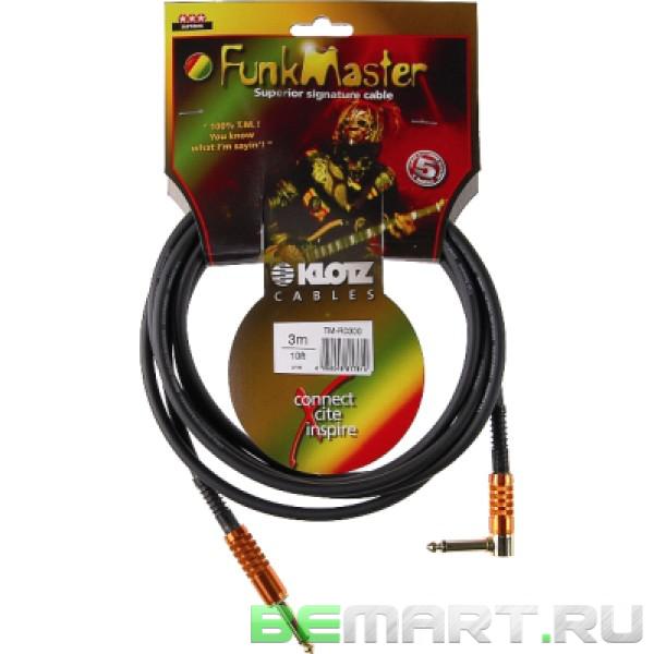 Кабель инструментальный, угловой 4,5м Klotz TM-R0450