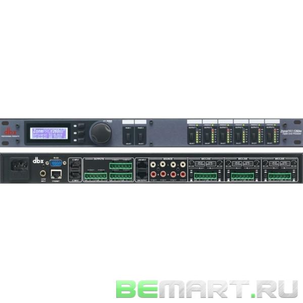 Аудио процессор для многозонных систем Dbx 1260m