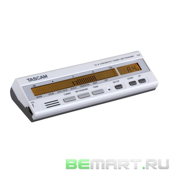 Хроматический тюнер/метроном Tascam TC-8