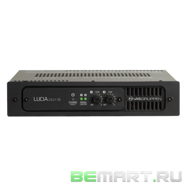 Компактный усилитель Lab.gruppen Lucia 240/1-70