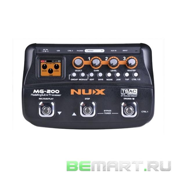 Гитарный процессор эффектов NUX MG-200