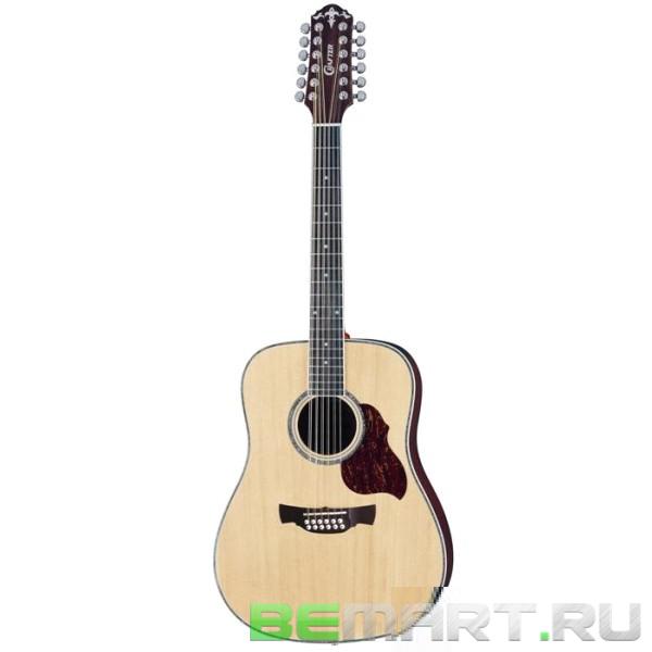 12-ти струнная акустическая гитара + Чехол Crafter D-8-12/N