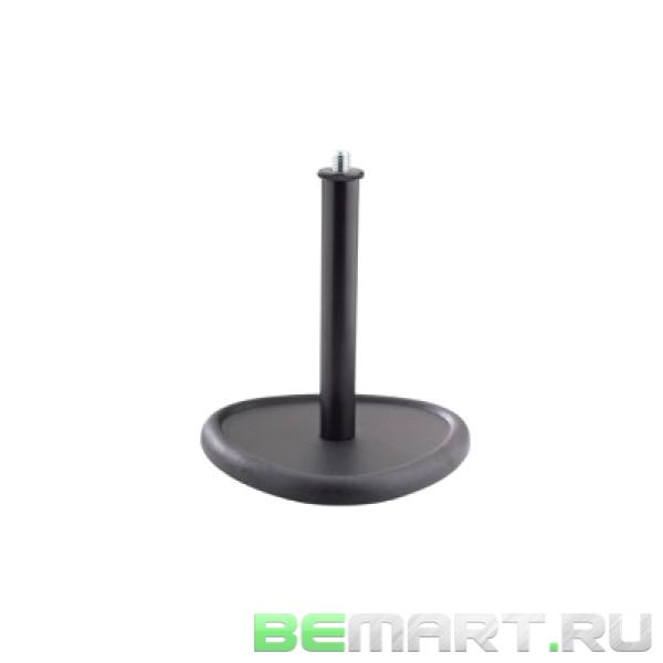 Настольный держатель микрофона на закруглённом тяжёлом основании K&M 23230-300-55