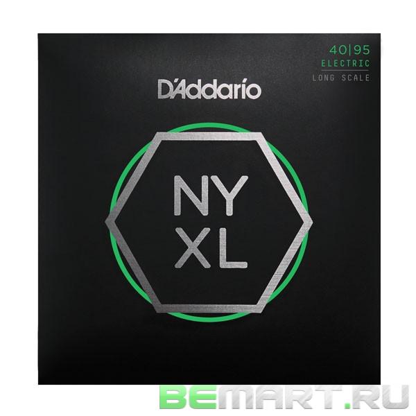 Струны для 4-струнной бас-гитары D'Addario NYXL4095 Super Light 40-95