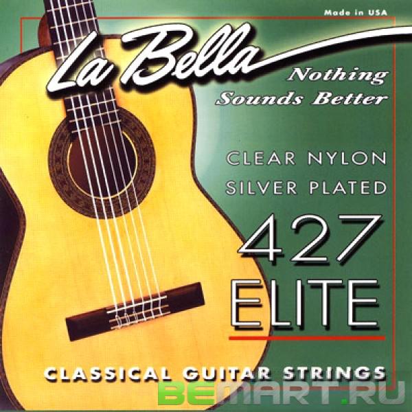Струны для классической гитары La Bella 427 Pacesetter Elite Light
