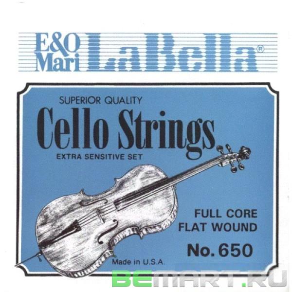 Струны для виолончели La Bella 650