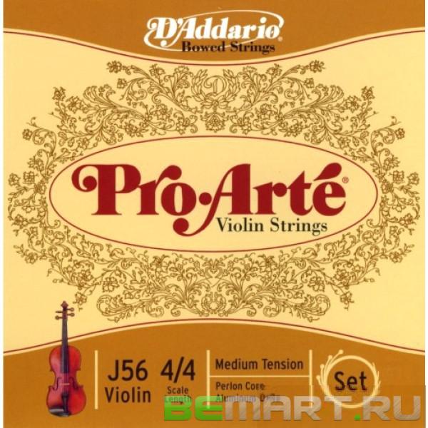 Струны для скрипки D'Addario J56 4/4M