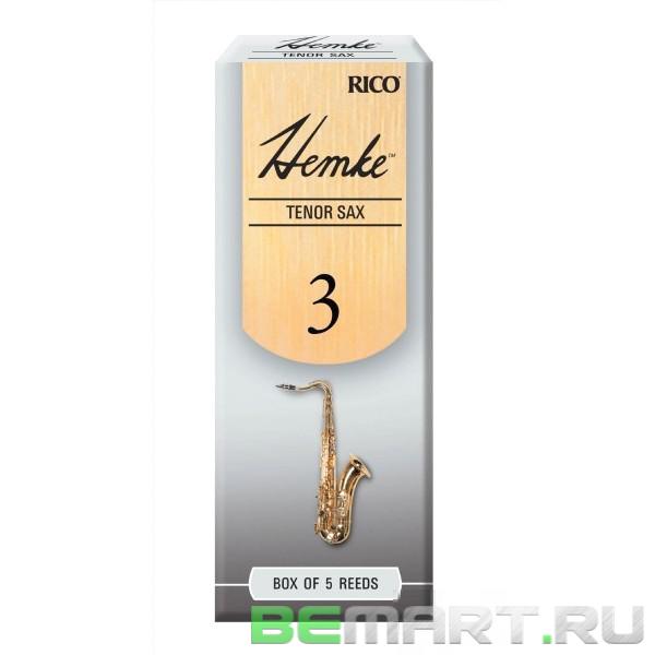 Трости для саксофона тенор 5 шт. Rico RHKP5TSX300 Hemke №3